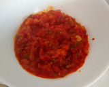 Foto del paso 3 de la receta: Tagliatella con salsa de tomate y espinacas
