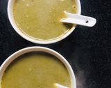 A picture of step 2 of Moringa + agathe spinach soup.