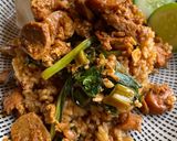 Foto langkah ke 5 dari resep Nasi goreng gila gerobak menteng manis gurih.