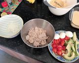 Foto del paso 2 de la receta: Mi causita de pulpa de cangrejo (jaiba)