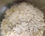 A picture of step 1 of Papad poha.