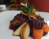 Foto del paso 7 de la receta: Filete al perejil con papas rústicas
