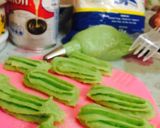 Foto langkah ke 4 dari resep Churros eggless pandan ala manda JJ.