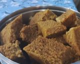A picture of step 4 of Apple,Millets,wheat almond milk with jaggery cake.