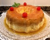 A picture of step 15 of Cream Cheese and Sweetened Condensed Milk Flan.