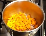 A picture of step 3 of Red Lentil Soup.