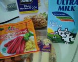 Foto langkah ke 1 dari resep Makaroni sosis keju saos carbonara.