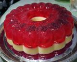 Foto langkah ke 9 dari resep Puding Buah Naga Susu.
