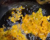 A picture of step 2 of Palak k pakoray.