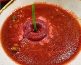 Foto del paso 8 de la receta: Gazpacho de cerezas con pistachos, anchoas y parmesano 🔥🔥🔥