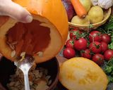 Foto del paso 1 de la receta Calabaza rellena