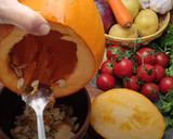 Foto del paso 1 de la receta: Calabaza rellena