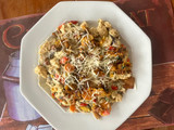 Pollo con champiñones cremoso (súper sano)