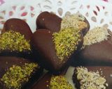 صورة لخطوة 4 من وصفة قلوب بالشوكولاتة coeurs au chocolat