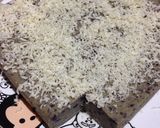 Foto langkah ke 9 dari resep Brownis kukus Ubi Ungu.