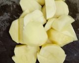 Hình bước làm 1 của món Bánh khoai tây mặt cười