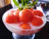 Es Kestela(Pepaya) Santan langkah memasak 3 foto