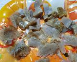 Foto del paso 1 de la receta: Moños con jamón crudo y alcauciles