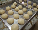 Foto langkah ke 4 dari resep Bakpao isi pasta ubi ungu (tanpa tepung tangmien dan putih telur).