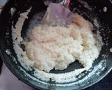 A picture of step 4 of Tamarind lava samolina and peas patice.