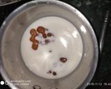 A picture of step 6 of Instant jalebi in milk dip.