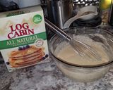 A picture of step 1 of Baked Fruit Pancakes.