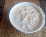 A picture of step 3 of Coconut kheer.