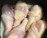 Hình bước làm 2 của món Đùi gà sả nghệ-eatclean - Air fryer