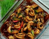 Gambar langkah 3 resipi Kurita Goreng Kicap.
