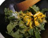 Kumro Pata Bata (Tender Pumpkin Leaves Chutney - Bengali Style) recipe step 3 photo