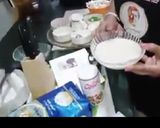 A picture of step 2 of Mushayroom Risotto.
