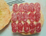 Foto del paso 4 de la receta: Bocadillo de queso y fuet