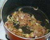 A picture of step 2 of Pardha Biriyani.