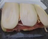 Foto del paso 3 de la receta: Lasaña de calabacín y jamón