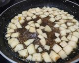 A picture of step 3 of Apple fennel compote with Oreo ice-cream.