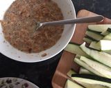 A picture of step 2 of Courgette chips.
