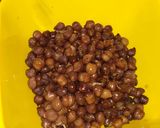 A picture of step 1 of Chana chaat.