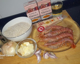 Foto del paso 1 de la receta: Risotto de crema de marisco