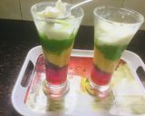 A picture of step 9 of Falooda Ice cream.