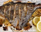 A picture of step 4 of Oven-grilled Angelfish with Potatoes.