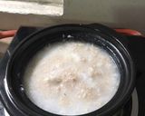 Hình bước làm 2 của món Cháo Gà rau chùm ngót (cho bé +8m)