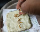 बादाम का हलवा (बर्फी) रेसिपी चरण 4 फोटो