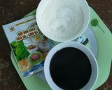 Hình bước làm 1 của món Rau câu đậu đen!