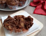 Foto langkah ke 5 dari resep Muffin Pisang Kopi.