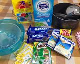 Foto langkah ke 1 dari resep Pudding Milo Oreo Anti Gagal by #Fmemasak.