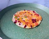 A picture of step 3 of Delicious oats uttapam.