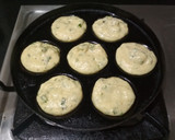 A picture of step 4 of Moong Dal Appe.