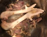 Hình bước làm 1 của món Canh súp lơ lòng mề gà