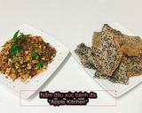 Hình bước làm 3 của món Nấm đậu xúc bánh đa