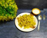 A picture of step 1 of Methi Pulao | Methi Rice.